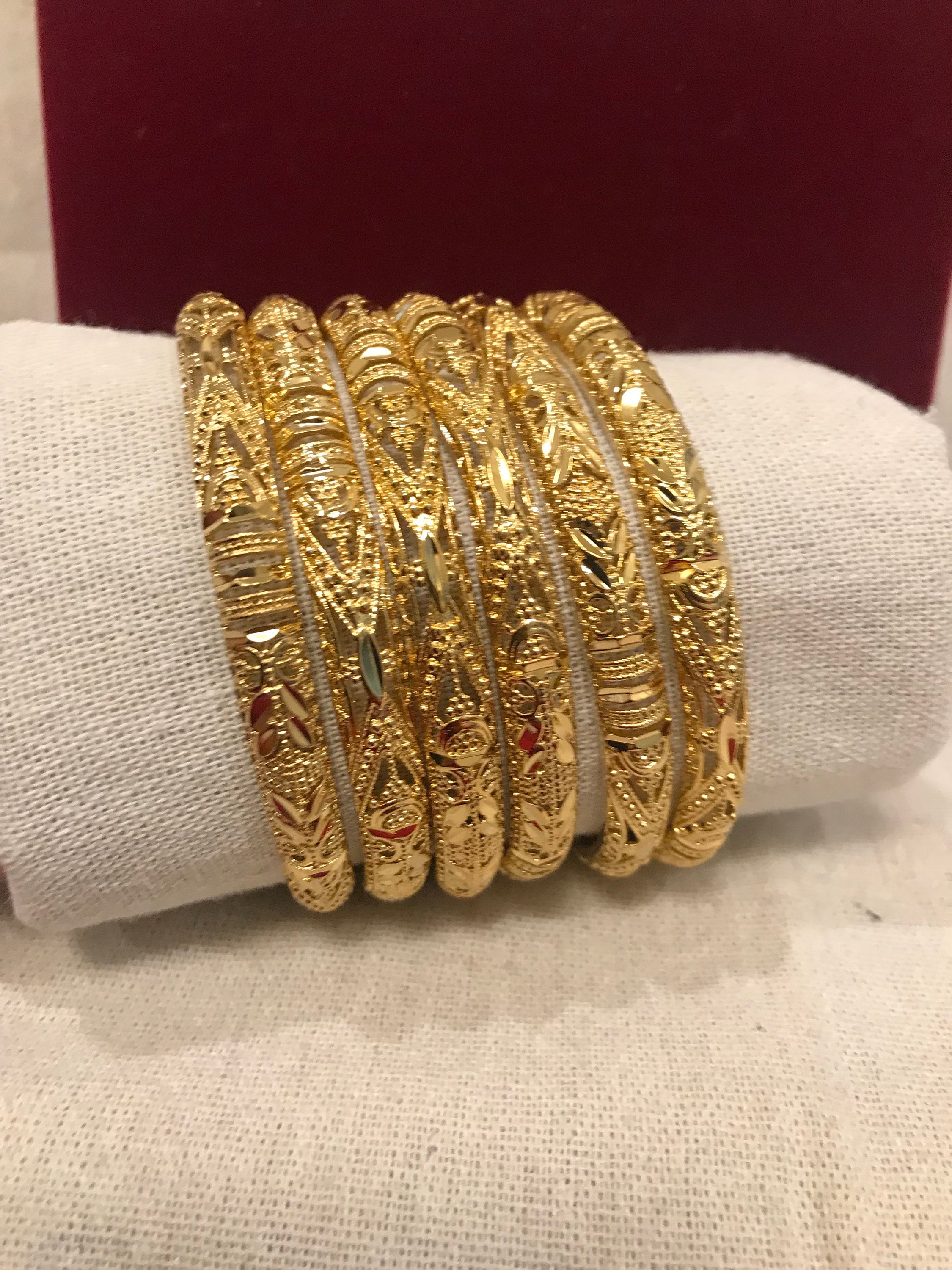 【美品】human made bangle gold Xuping Jewelry Bangle - 24K Gold Plated Valentine's Gift