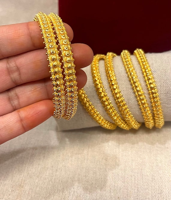 24 carat gold bangles indian discount