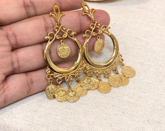 lira dangle drop earrings, Hanging Earrings