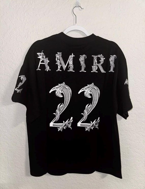 Camiseta Amiri 22 / Talla M - Etsy