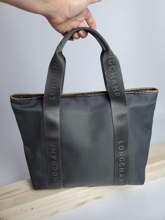 Longchamp tote bag leather deals