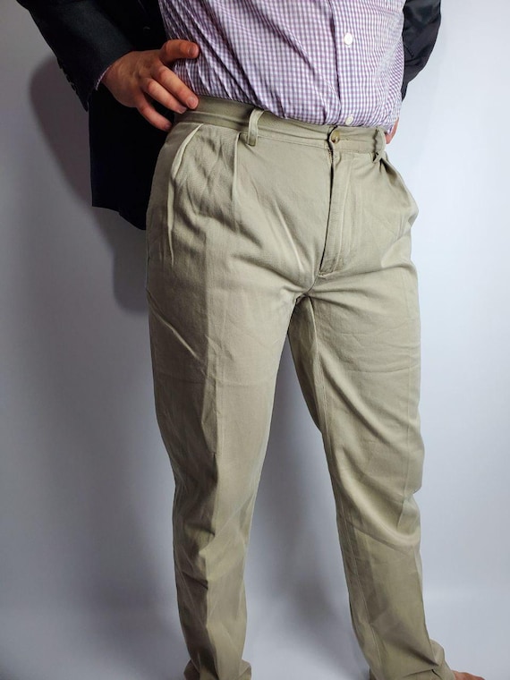 パンツ Polo by Ralph Lauren CLASSIC PLEATED FIT Lauren Ralph Lauren Men's Classic-Fit Ultraflex Stretch Pleated