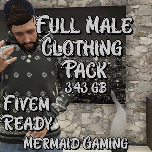Full Male Clothing Pack 3.43GB FiveM Ready
