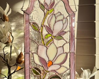 Padrão de vitral - Magnólia