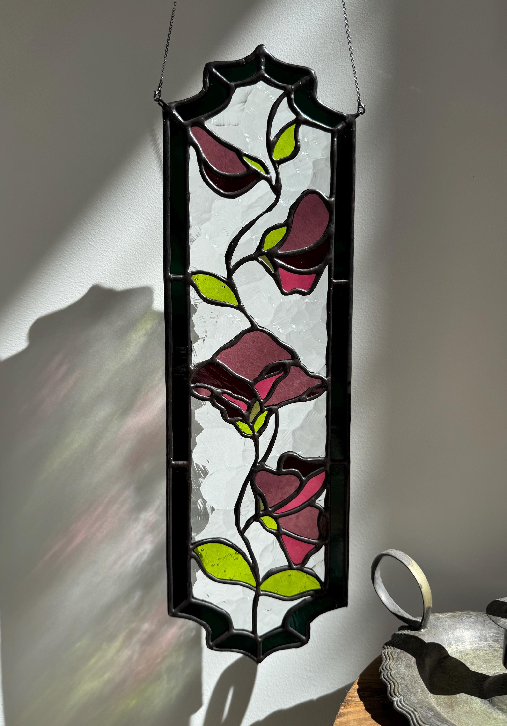 ステンドグラスの模様 - スイートピー - Etsy 日本