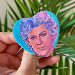 Astarion approves | heart pin button badge