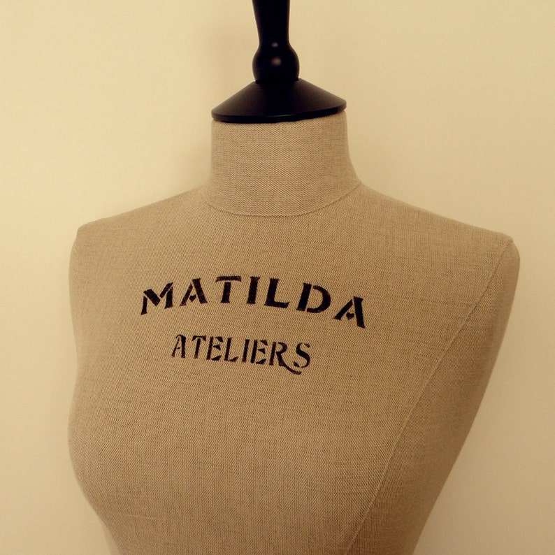 Display Mannequin Antique French Inspired Ateliers Mannequin Matilda
