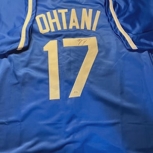 Shohei Ohtani Signed Los Angeles Dodgers Autographed Jersey With ACA COA