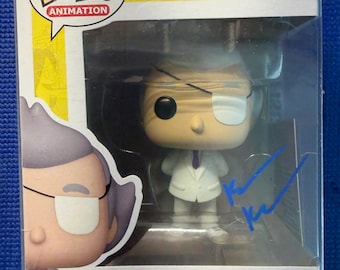 Kevin Kine signed/autographed "Bob's Burgers" Funko Pop #2169 Calvin Fischoeder with COA