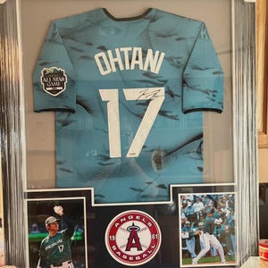 Los Angeles Dodgers Shohei Ohtani Signed Auto. All Star Jersey Professionally Framed W/ COA