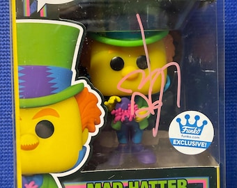 Johnny Depp signed/autographed Funko Pop #1060 Mad Hatter of Disney's "Alice in Wonderland" with COA.