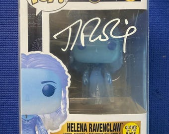 This is a signed/autographed by JK Rowling, Harry Potter Funko #192 character is Helena Ravenclaw with COA and protective packaging.