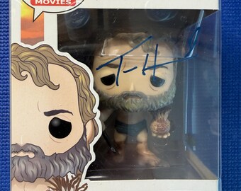 Tom Hanks Signed/Autographed "Castaway" Funko Pop #791 Character Chuck Noland and Wilson with COA
