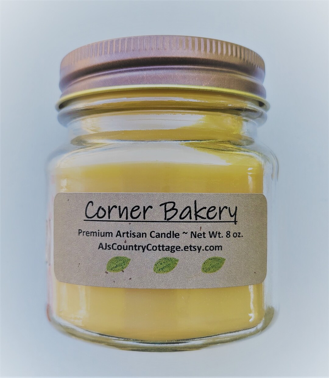 CORNER BAKERY CANDLE Vanilla Candles, Bakery Candles, Cookie Dough Candles, Cake Batter Candles