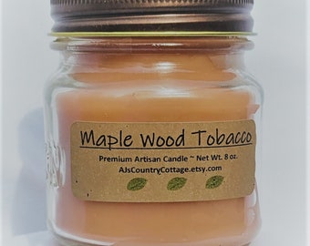 MAPLE WOOD TOBACCO Candle