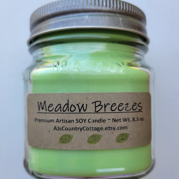Fresh Cut Hay Candle Etsy