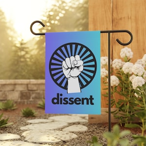 Drapeau de maison, banderole de protestation anti-Trump, enseigne de chantier militant, décoration d'intérieur dissidente politique, drapeau de jardin de la résistance