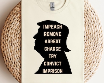 Anti-Trump Unisex T-Shirt, Protest Tee, Political Activist Clothing, Liberal Gift, Graphic Tee