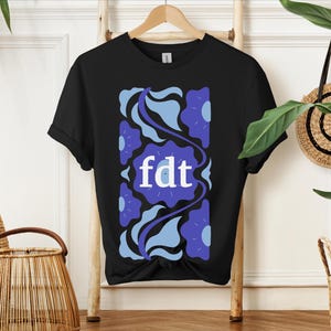 Floral FDT Anti-Trump Softstyle T-Shirt, Unisex Tee, Political Protest Shirt, Resist Apparel, Activist Clothing