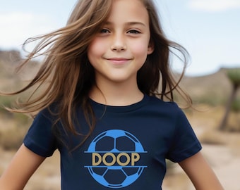 Youth Short Sleeve Tee - Philly Union Soccer Doop Tee, Kids Soccer Shirt, Philadelphia Soccer Fan Gift, Youth Sports Tee, Soccer Birthday