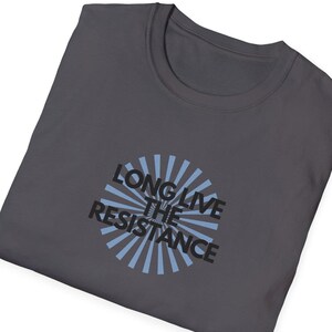 Anti-Trumpf-Widerstand-T-Shirt, Protest-T-Shirt, politischer Aktivist, ideelles Geschenk, lang lebe der Widerstand