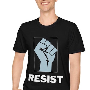 Anti Trump Anti MAGA T-Shirt Resist, Political Protest Tee, Activist Unisex Shirt, Liberal Statement Top, Anti Government Apparel