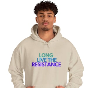 Anti Trump Resistance Hoodie, Activist Protest Sweatshirt, Political Statement Pullover, Unisex Hoodie, Liberal Apparel