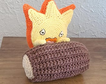 Calcifer from Howl's Moving Castle Crochet Pattern