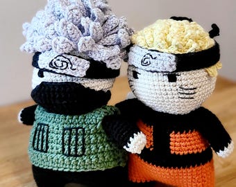Kawaii Anime Ninja Crochet Pattern- Amigurumi PDF