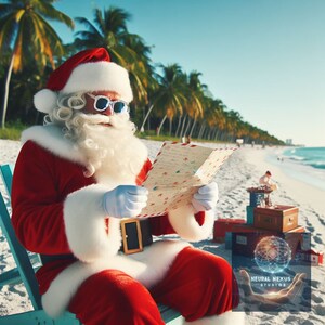 Solidão à beira-mar do Papai Noel: cartas de longe