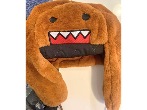 Y2K Ushanka Hat, Cute Anime Hat - Brown