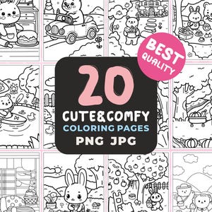 Coco Wyo coloring pages, printable coloring sheets for adults, whimsical digital download, cute character coloring book, stress relief art