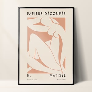 Papiers Decoupes Wall Art, Matisse Garden, Henri Matisse Print, Matisse Print Set, Matisse Modern Art, Matisse Art Prints Matisse Leaf Print