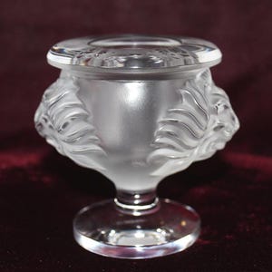 Lalique Lion Head - Etsy