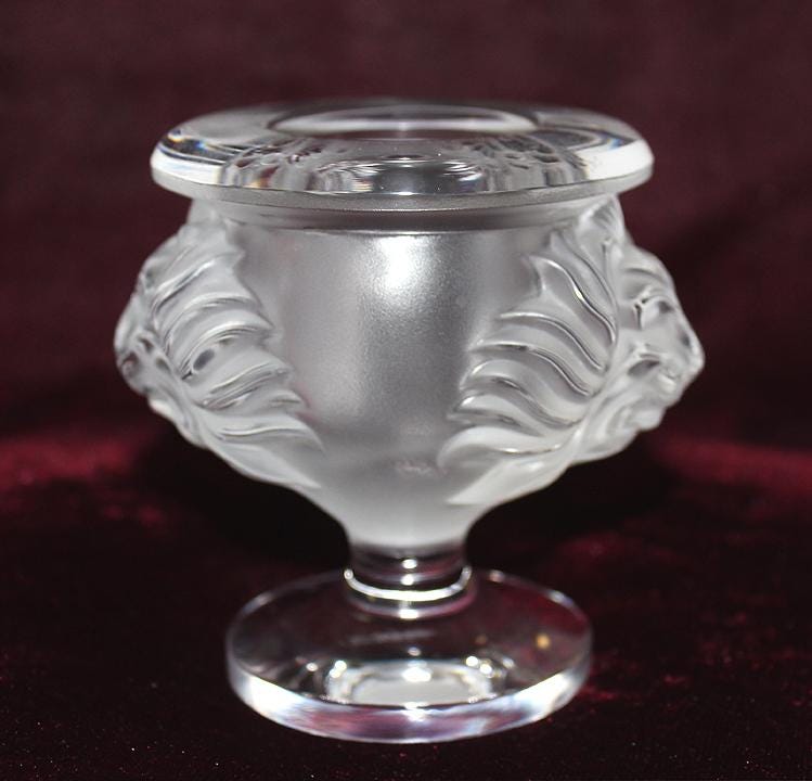 Lalique Lion - Etsy
