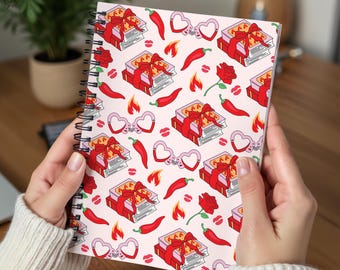 Smutty Book Club Spiral Notebook - Ruled Line | Journal | Notebook | Gift For Her | Book Lover Gift