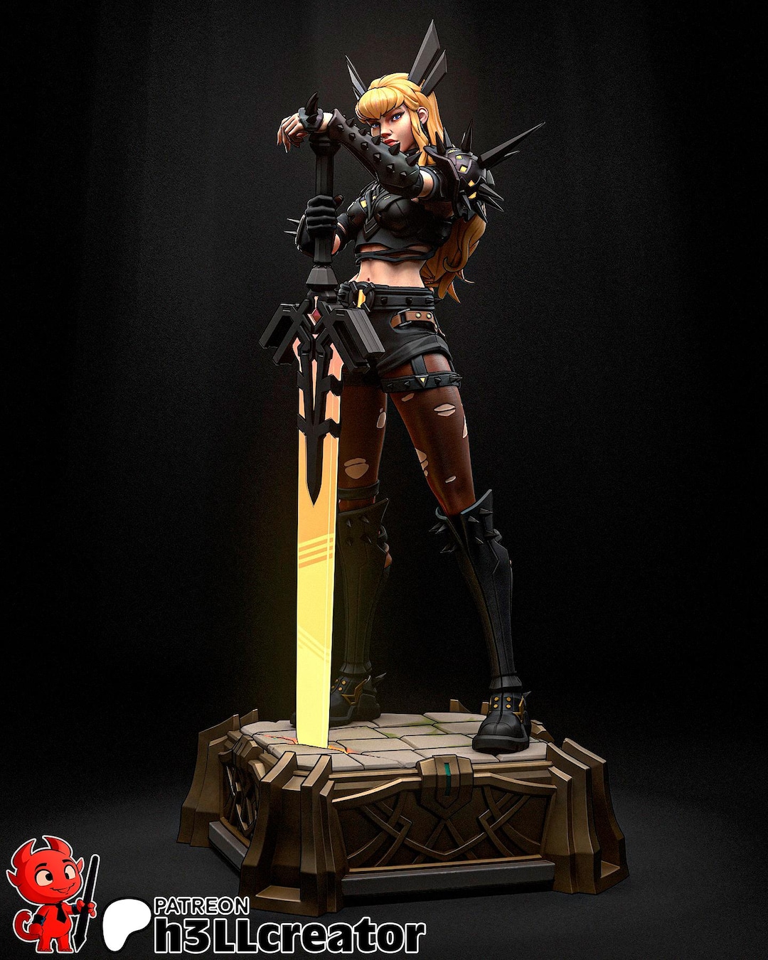 Magik - Marvel Rivals - Resin Statue - Display Figurine - Unpainted - Etsy