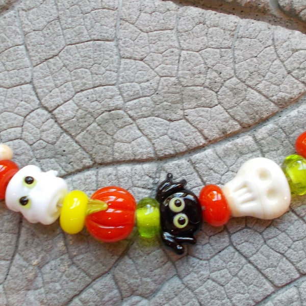 Halloween Lampwork Beads Etsy