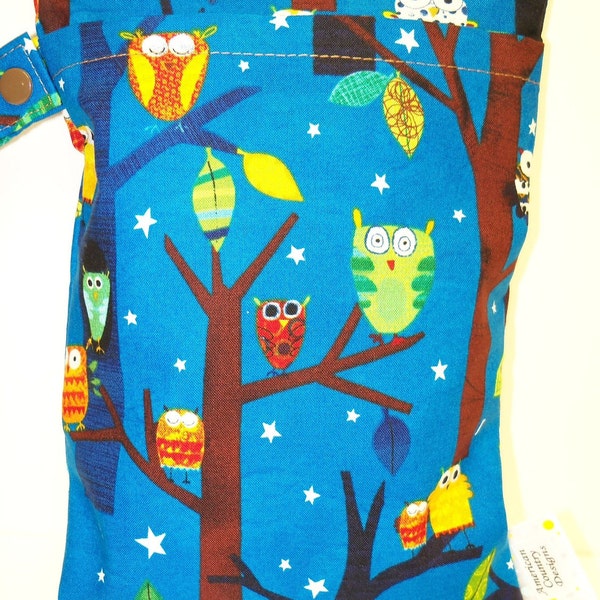 Take It On The Go Diaper And Wipes Bag - Forest Fun Owls