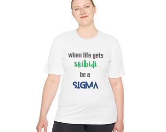 Skibidi Sigma Funny Brain Rot Shirt - Gen Alpha Slang Birthday Gift for Son - Trendy Skibidi Aesthetic tshirt