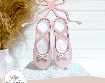 Ballet Cake Topper | Ballet Slippers Cake Topper SVG