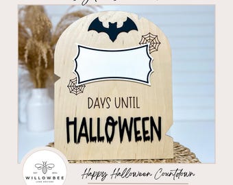 Halloween Countdown Calendar SVG