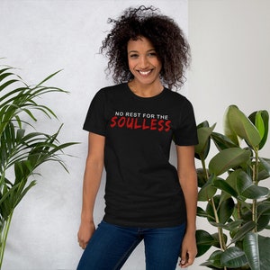 Lucifer T-Shirt - Maze Shirt - No Rest for the Soulless