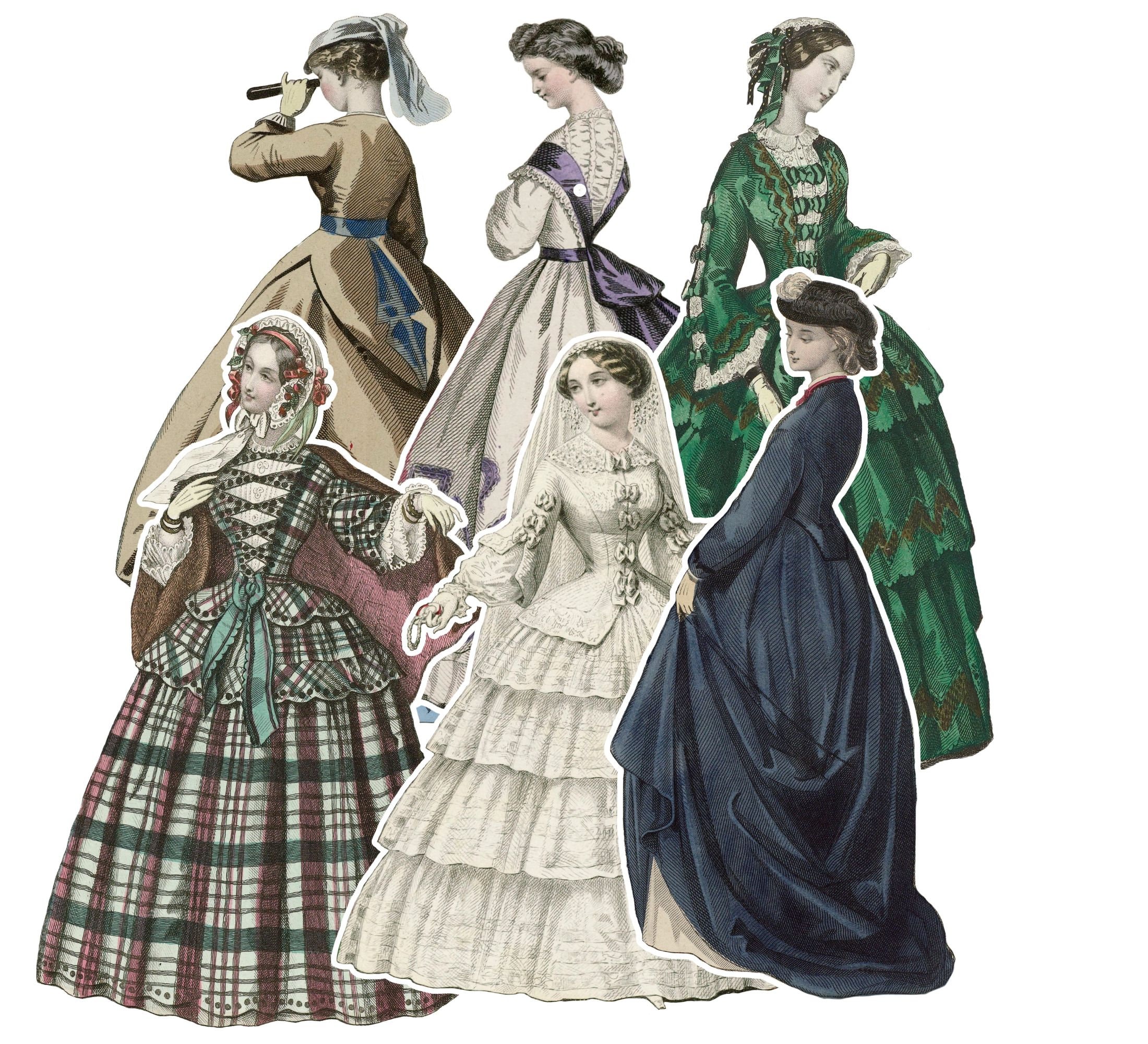 French Vintage Victorian Dress - Etsy