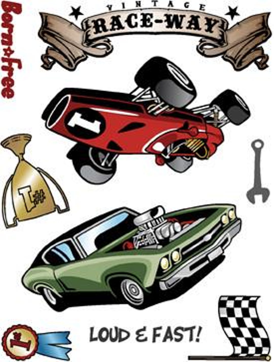 Vintage Raceway Rubber - Etsy