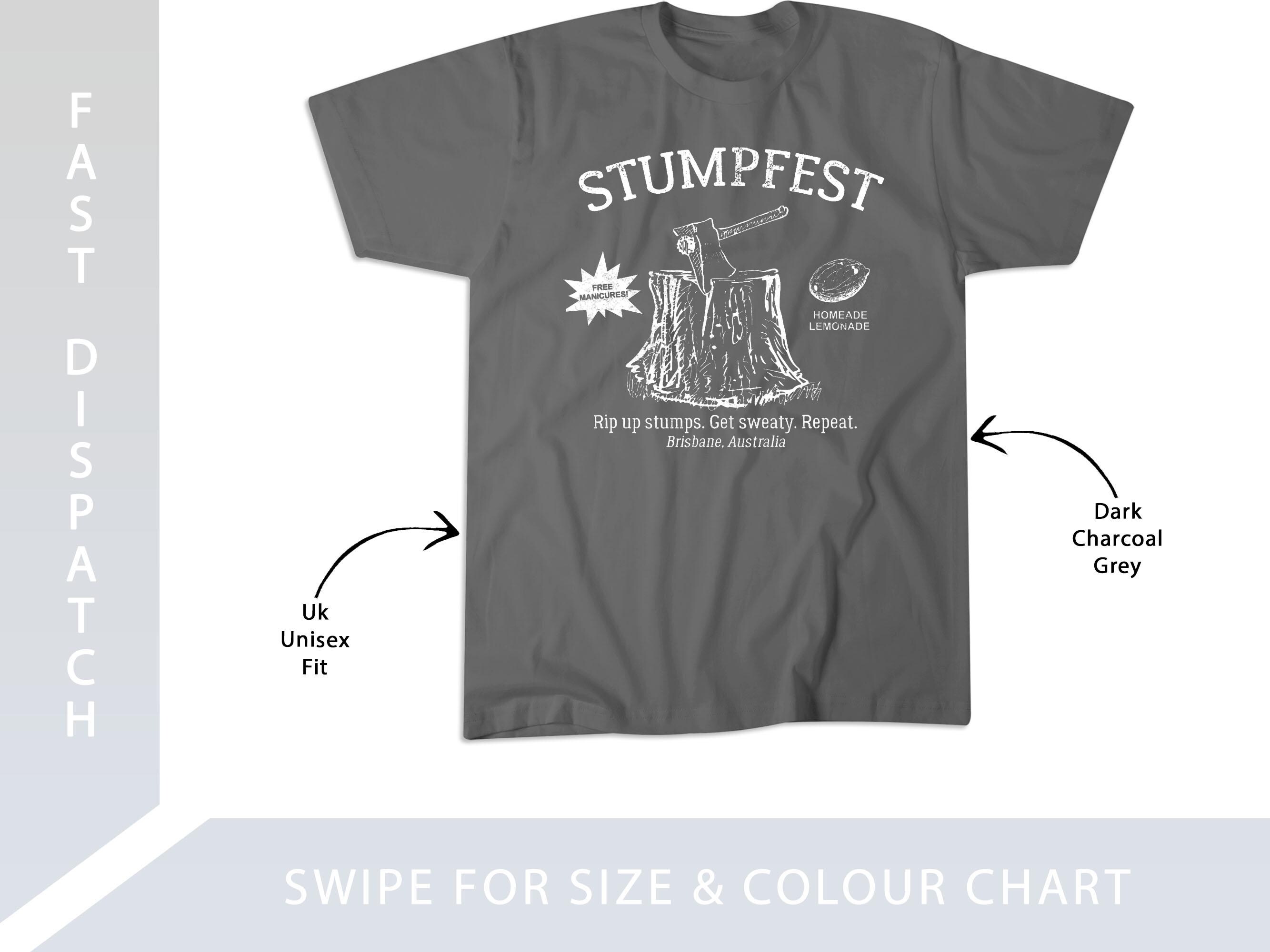 Stumpfest Brisbane Get Sweaty Raglan Baseball Tee
