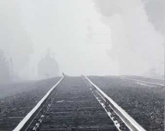 Looking South From Bancroft. Berkeley, California. Unique Fine Art Photographic Matted Print by Philip Rowntree.