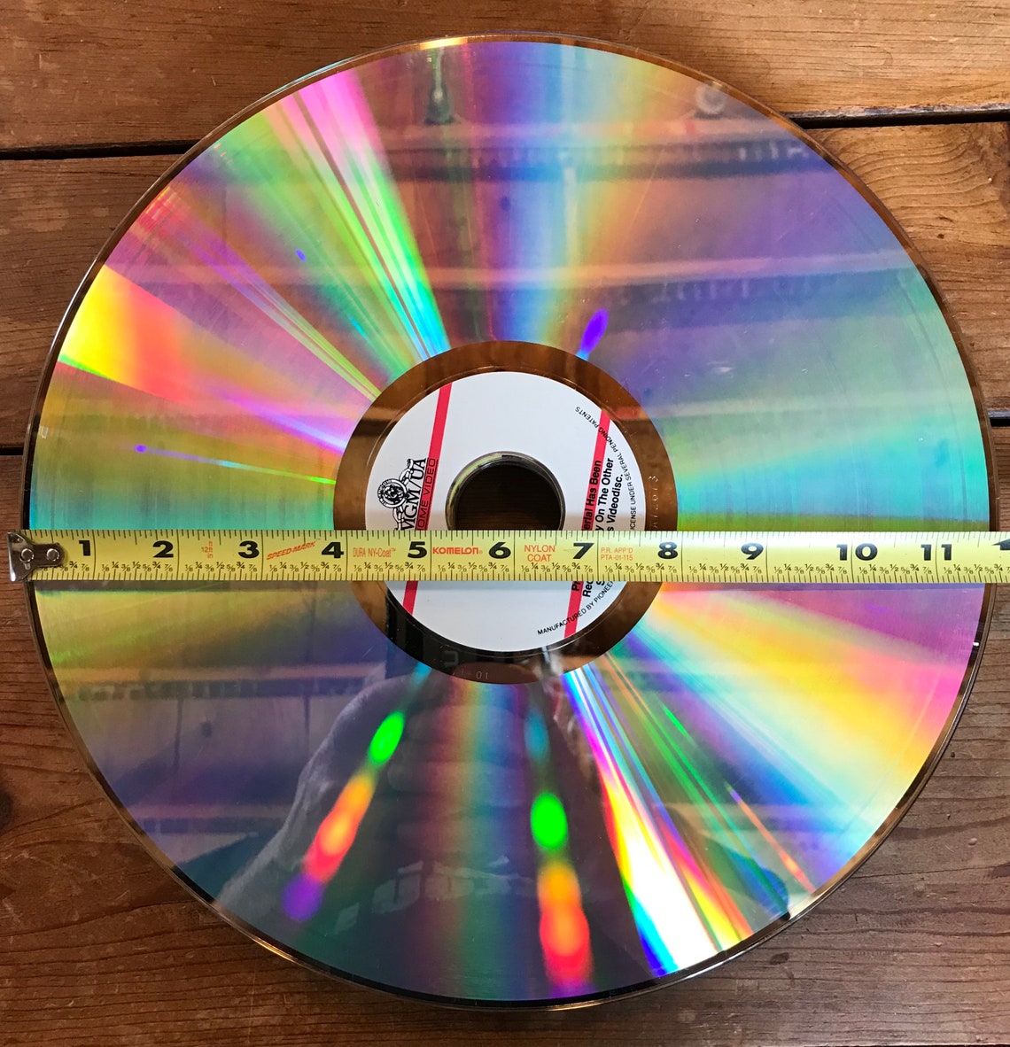 10 Lasers Discs / LaserDisc 12 inch CDs Upcycling Etsy