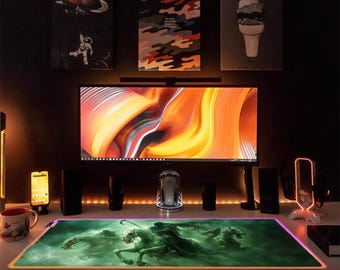 Gaming Desk Mat | The Horsemen | Extended Mouse Pad