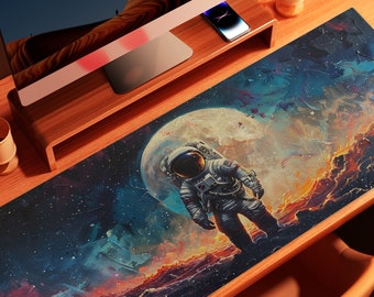 Gaming Desk Mat | Lost & Alone | Extended Mouse Pad